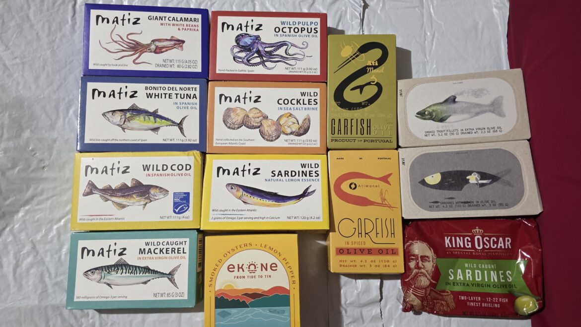 Starting my canned fish journey