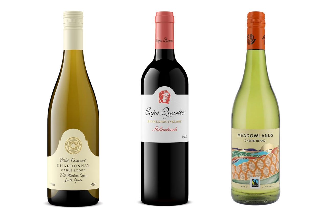 M&amp;S South Africa bottles