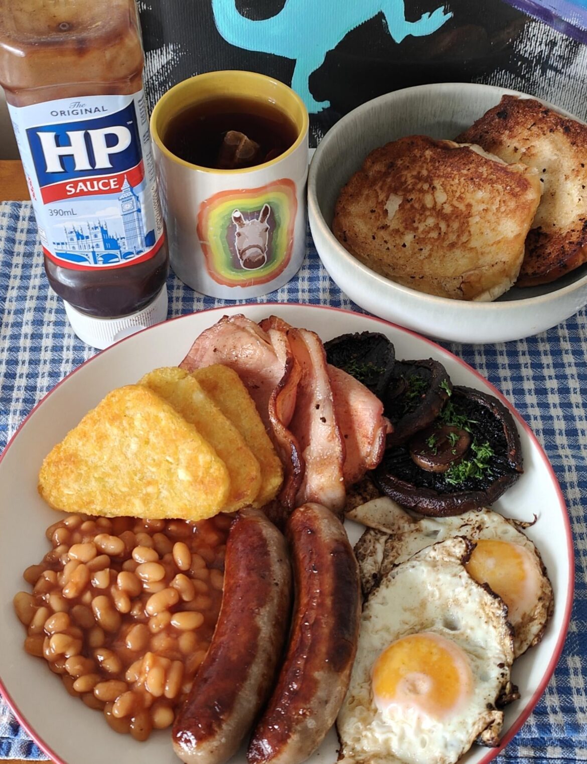 Essential Sunday grub.