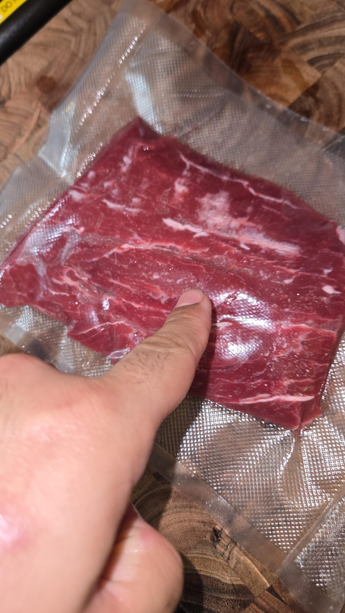 Do I need to be worried about pockets of air on the meat?