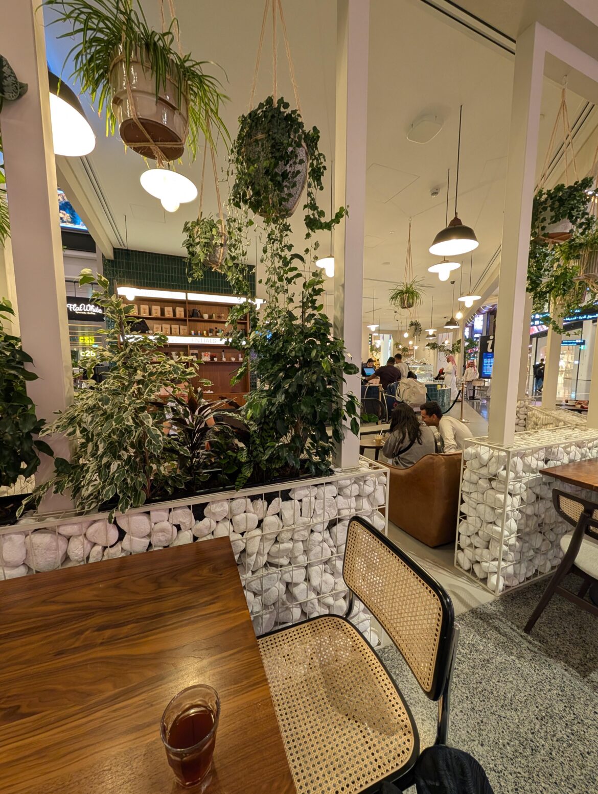 Speciality coffee paradise in Doha airport -Flat white cafe