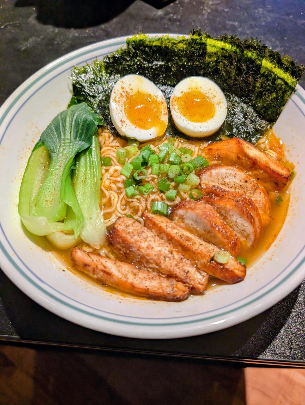 Quick homemade ramen