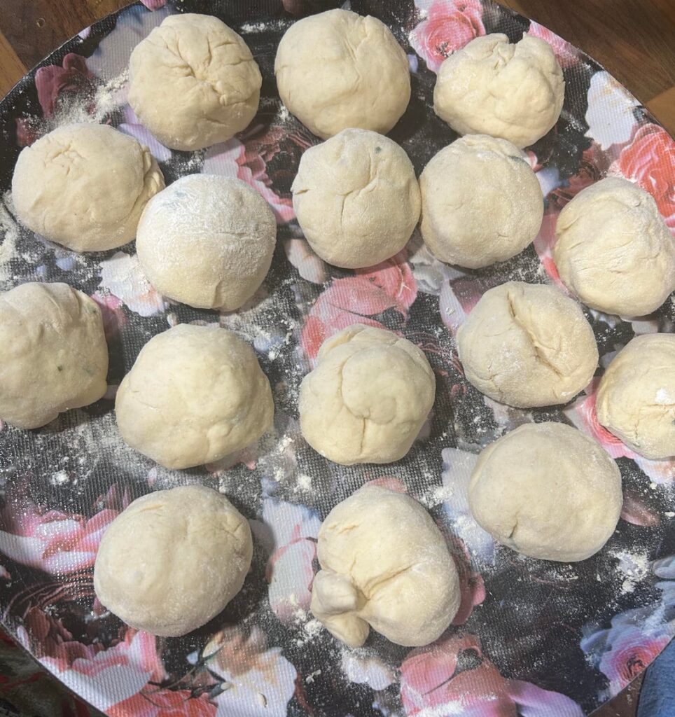 I made Naan last week