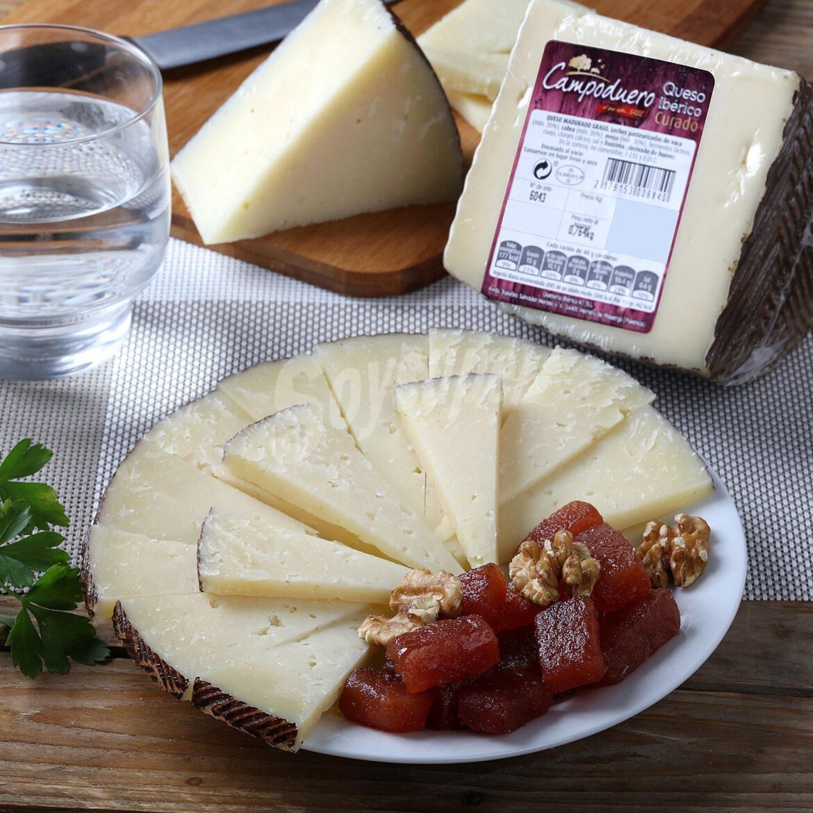 Day 1958 of posting images of cheese until I run out of cheese types: Queso Iberico
