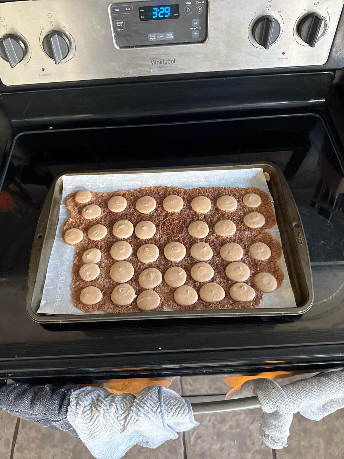 Whoever came up with the process of making macarons… count your days.