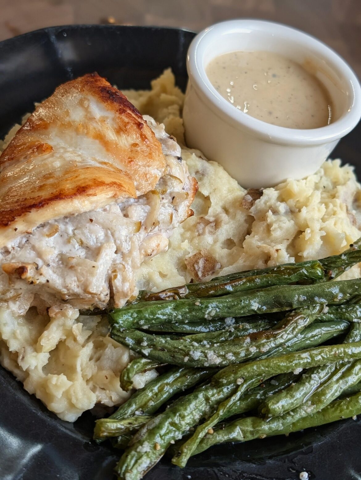 Pear & Walnut-Stuffed Chicken