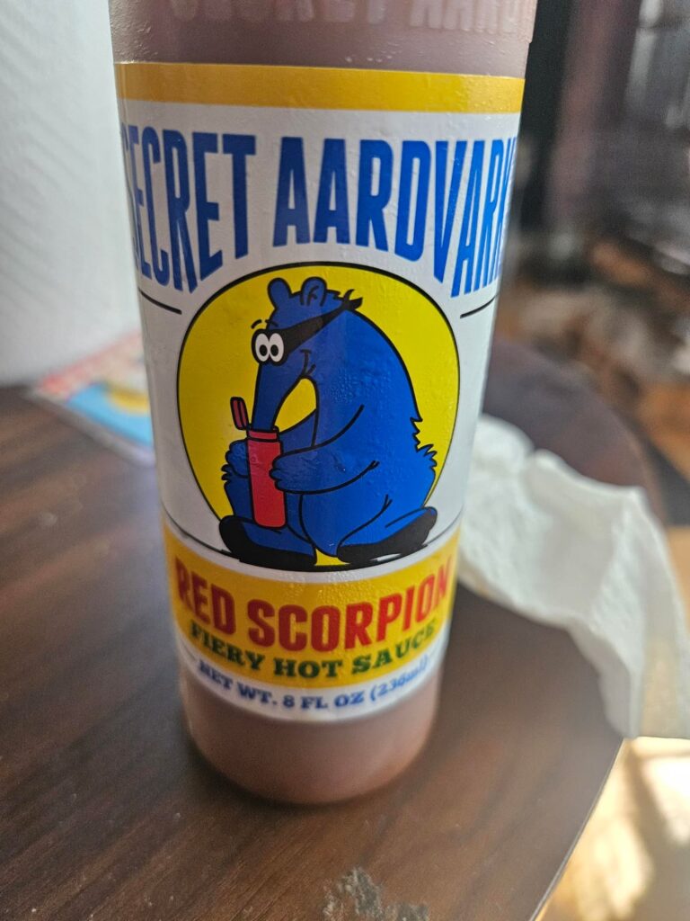 Secret aardvark scorpion