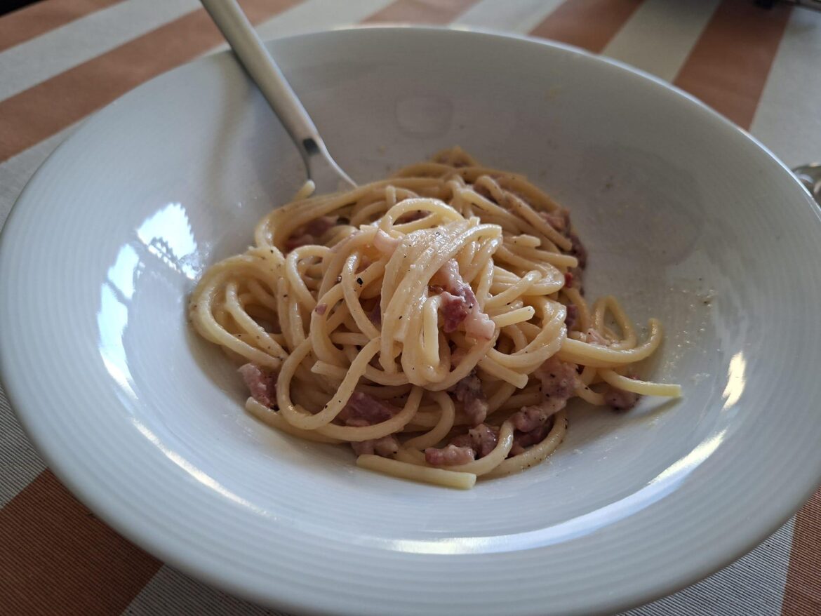 Second attempt at pasta alla Gricia