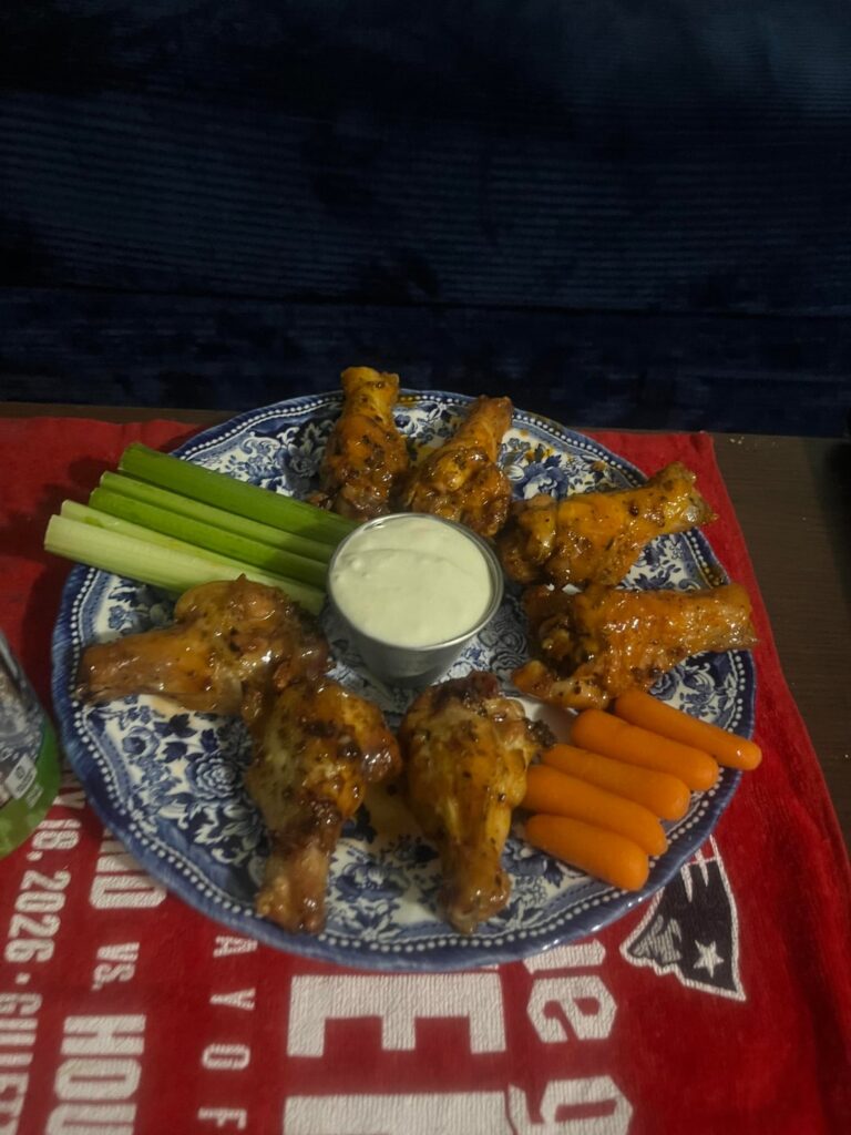 First time making wings