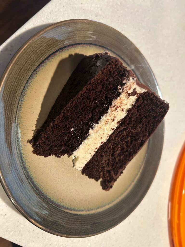 Making my wife a Ding Dong cake every year for her birthday, until she says it’s perfect.