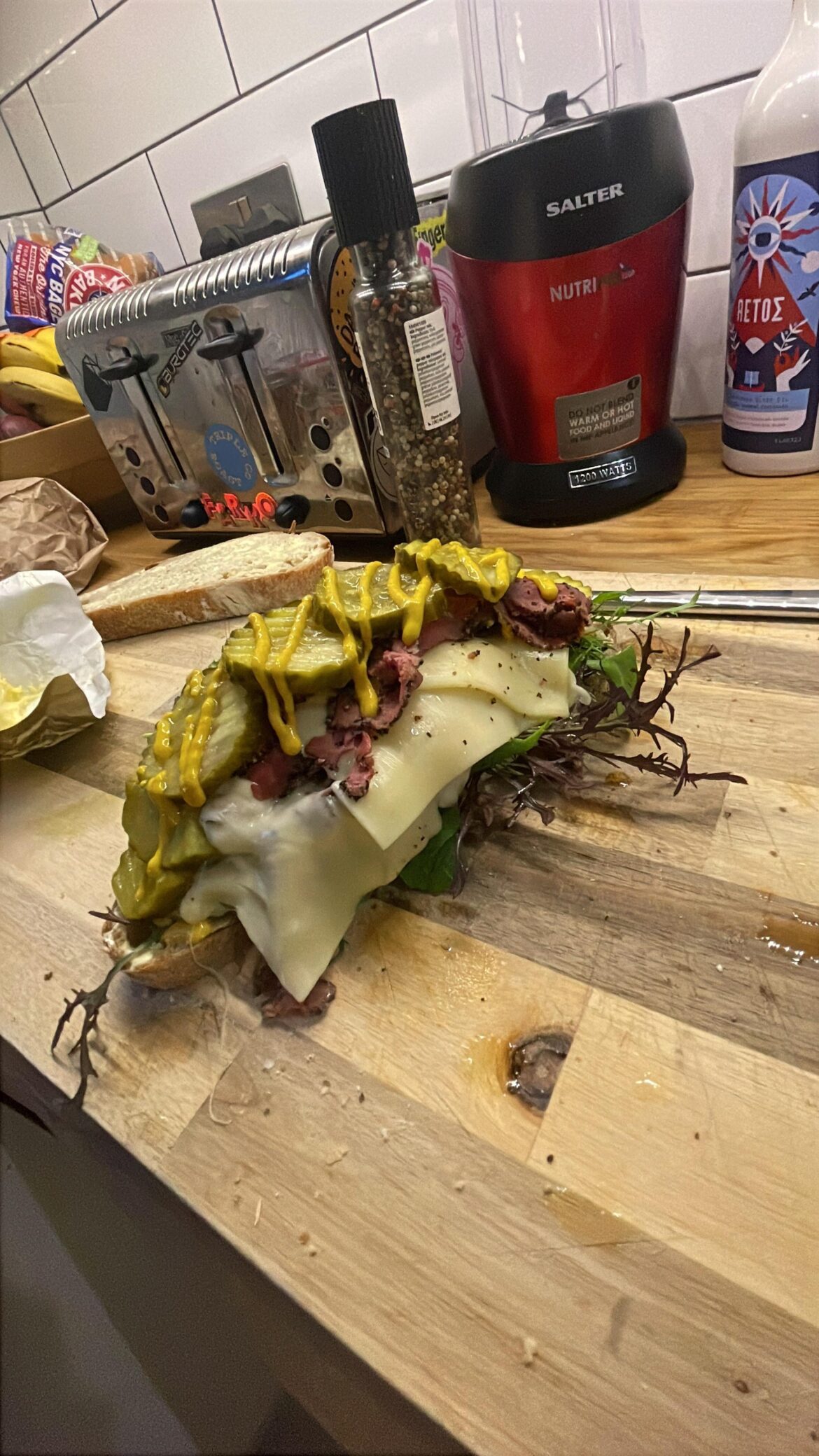 Just before the lid goes on!!!!