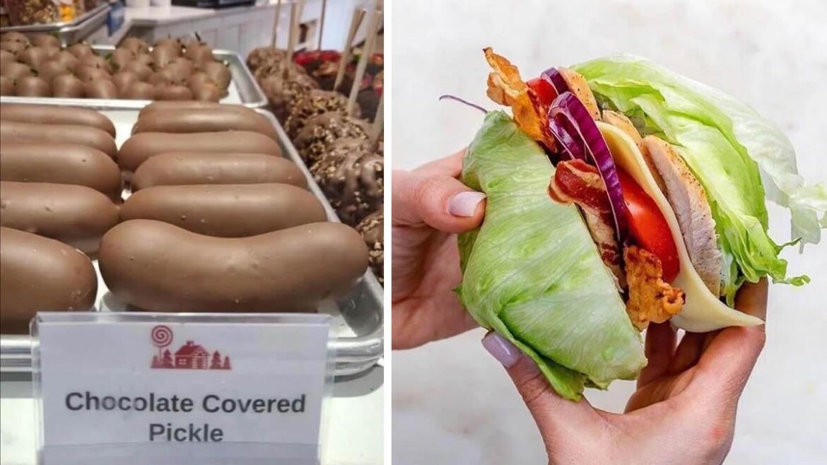 Chocolate covered pickle or loaded entire iceberg?