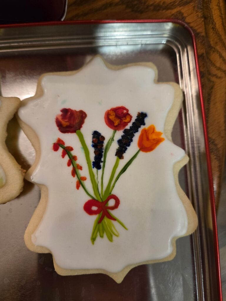 Tried handpainting cookies for the first time!