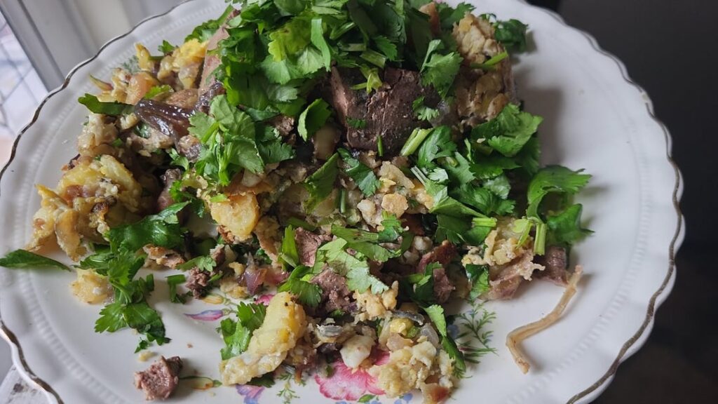 Hungry man breakfast