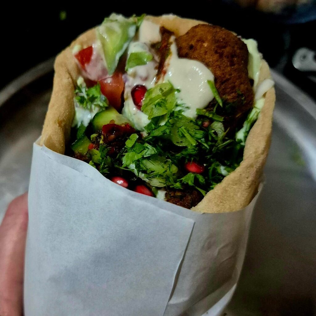 Dedicated to my falafel