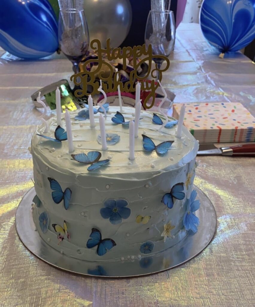 My daughter made her own Bday Cake #10