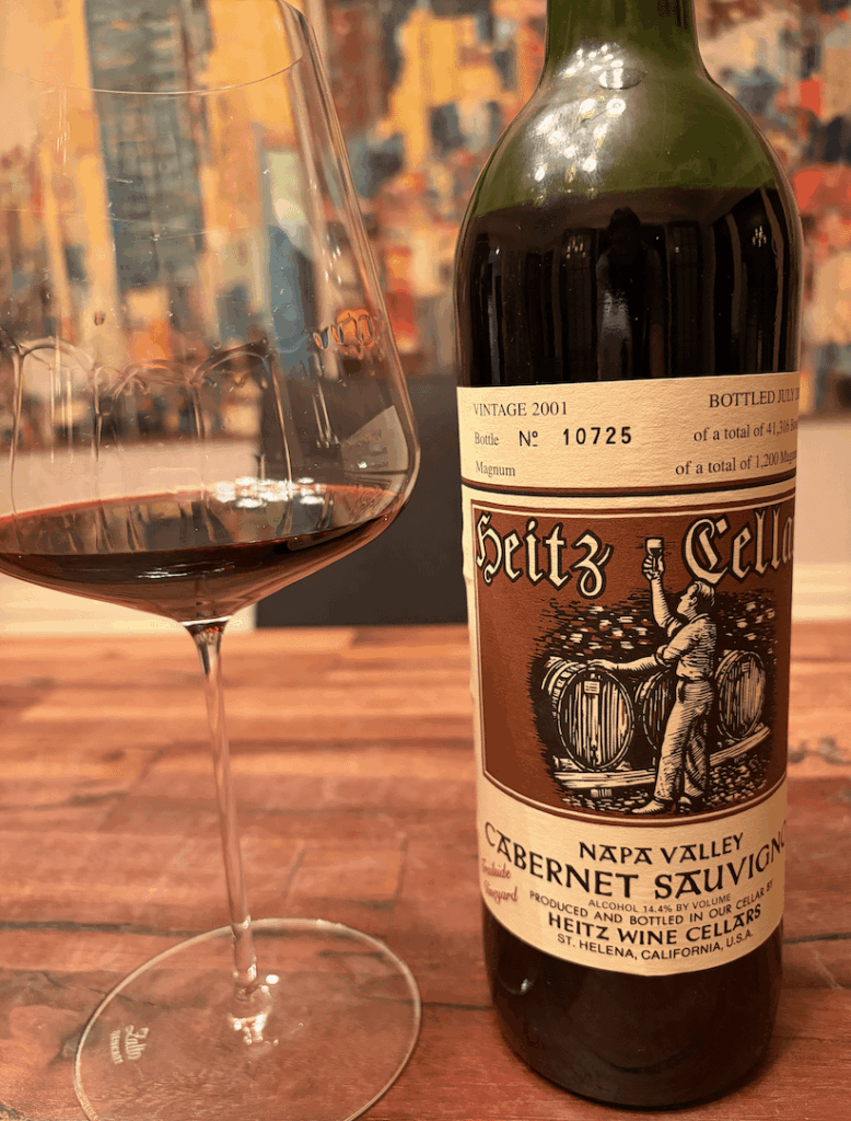 Heitz Cellars, Trailside Vineyard, 2001