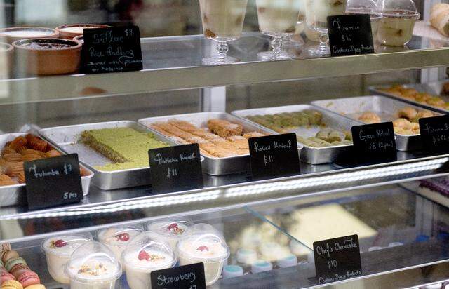 A portion of the pastry case at Kitchen Garden in State College on Wednesday, Feb. 5, 2025.