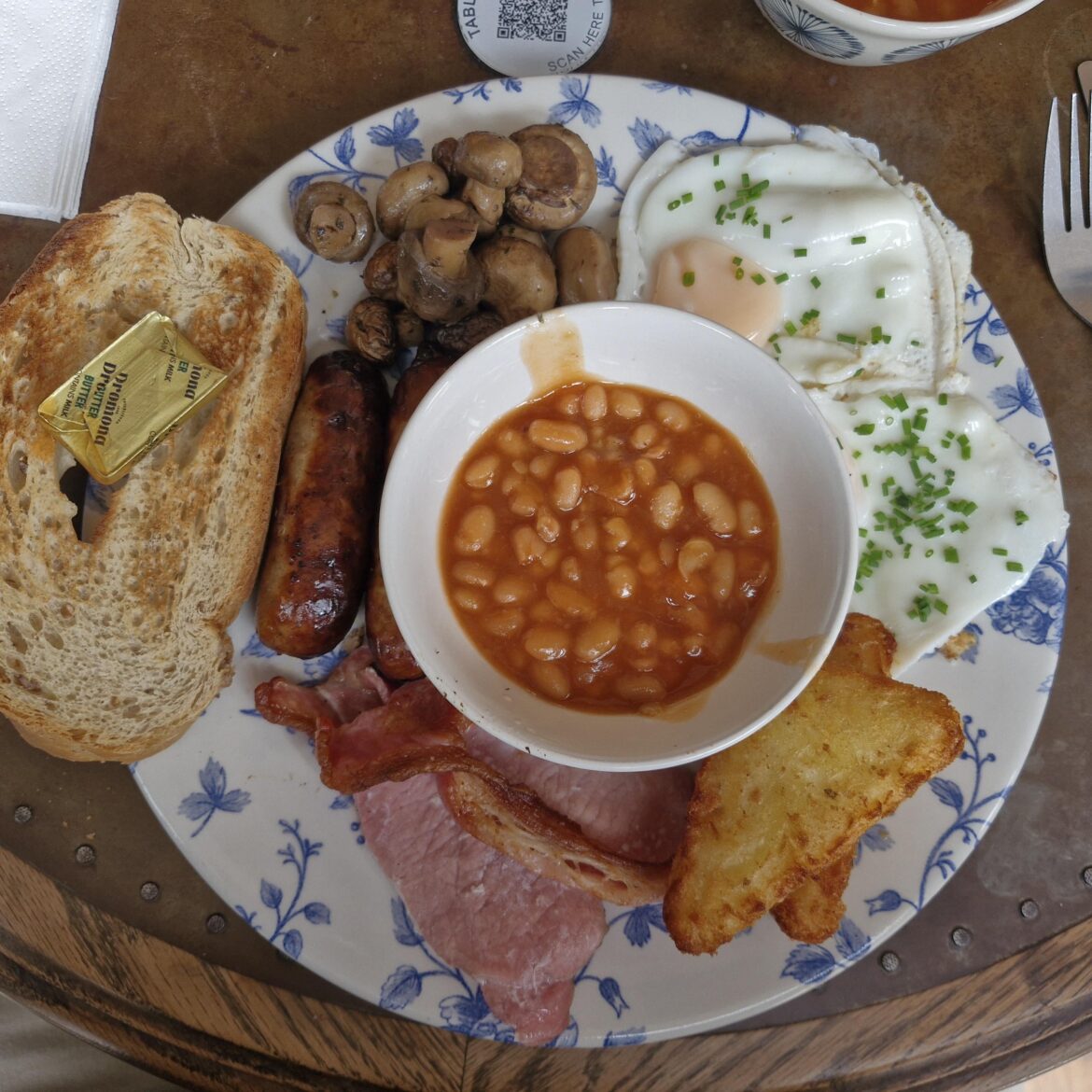 Saturday morning treat, The Book Cafe, Derby, £13.95 Saturday morning treat, The Book Cafe, Derby, £13.95