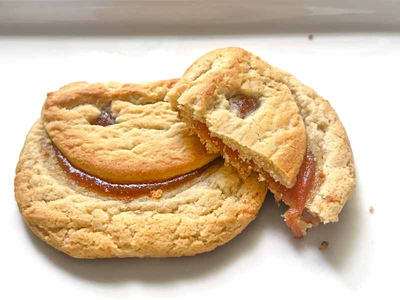 Little Debbie's Strawberry delights on plate.