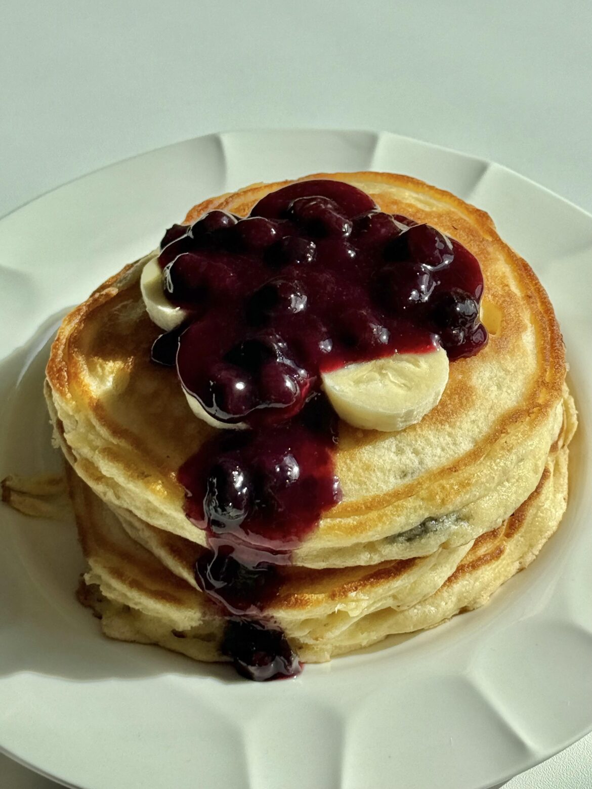 [i ate] Blueberry Pancakes