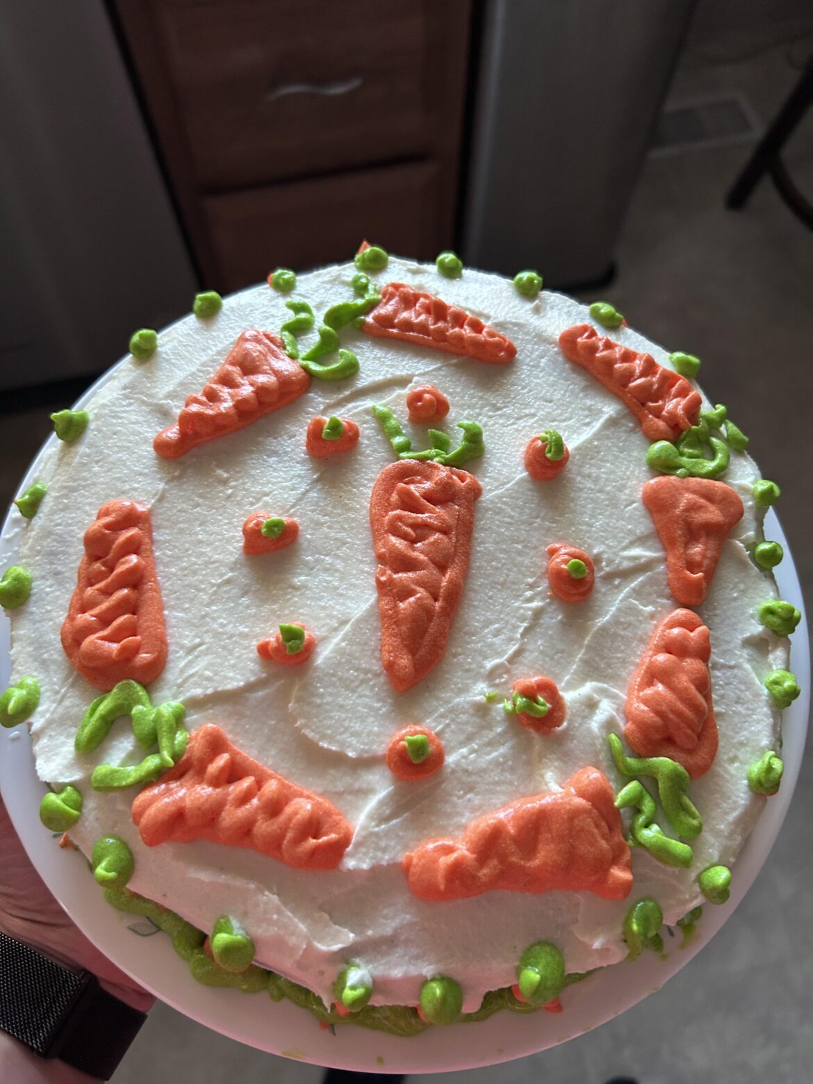 “Not carrot” cake