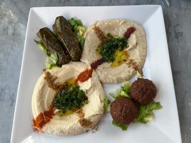 Jasmine Grill opened April 12, 2024,​ at 10601 Centrum Pkwy. in Pineville with appetizers like the veggie delight including hummus, baba ganoush, grape leaves and falafel.