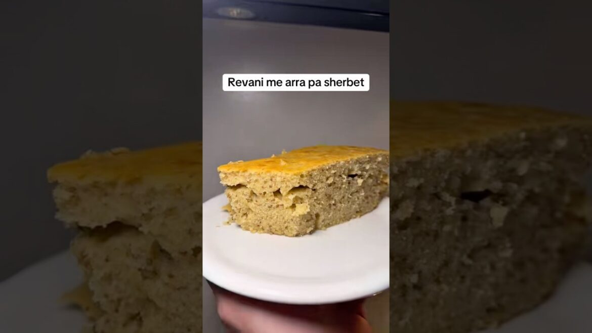 Receta e gjyshes | Revani me arra pa sherbet #albania #food #brendonlika #revani #shqip #shorts