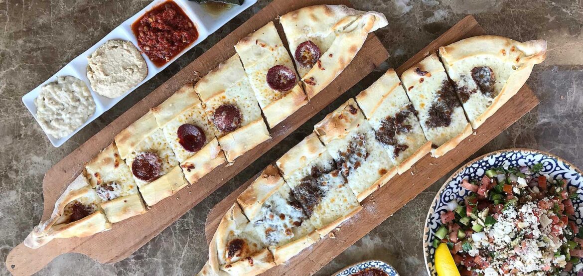 Pizza meets pita in Turkish flatbread pide at San Antonio’s Chef’s Table Mediterranean Grill on Babcock Road near I-10