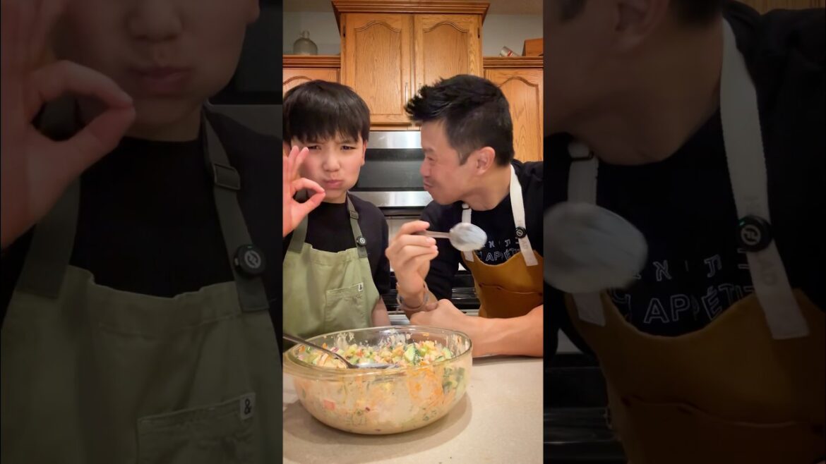 Asian Seafood Salad #seafoodsalad #saladrecipe #asianfood #seafood #pescatarian  #cooking #food