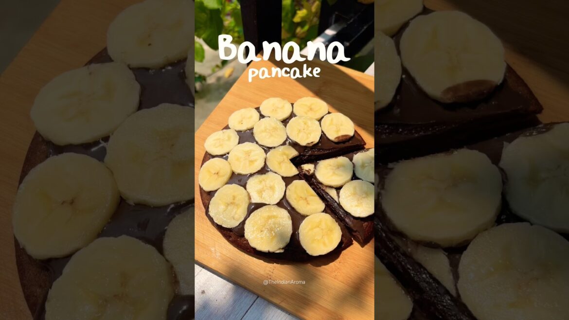 Banana Pancakes recipe #shorts #youtubeshorts #shortsfeed