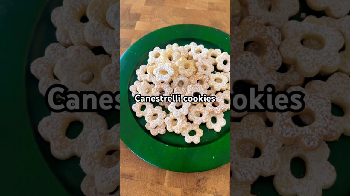 Canestrelli cookies the recipe is in the pinned comment #italianfood