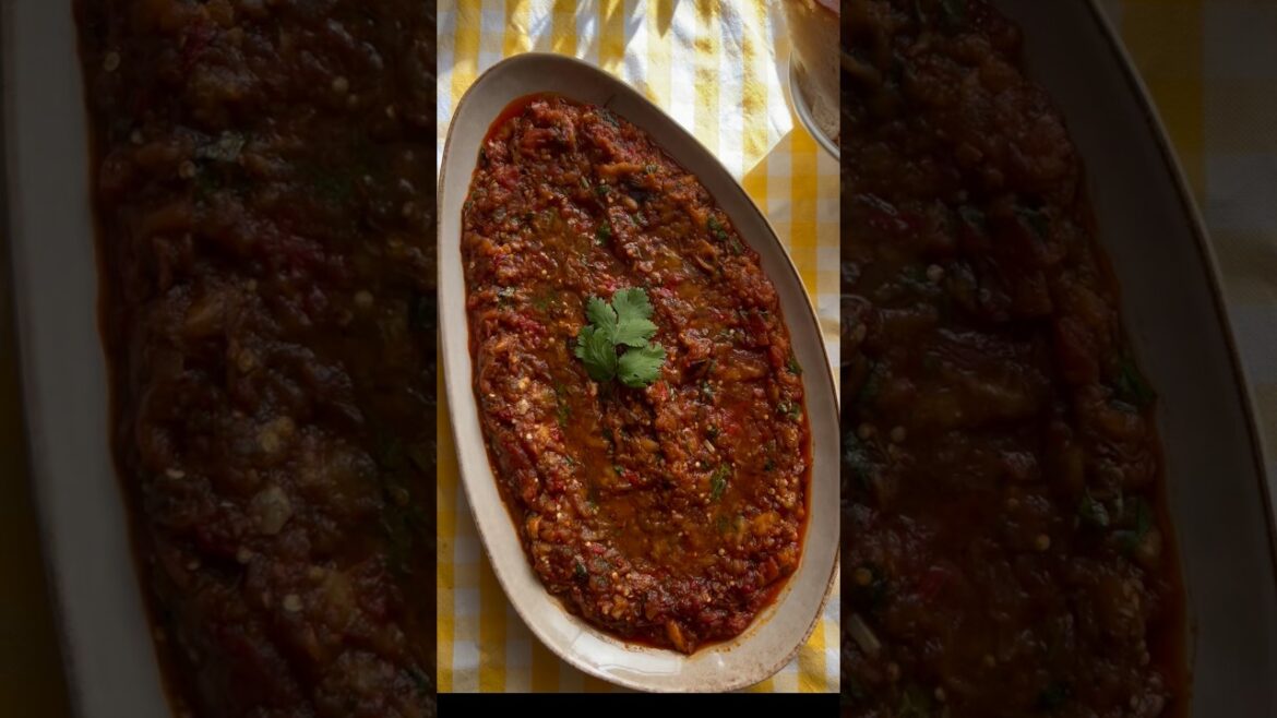 Get ready for Zaalouk/ زعلوك the most delicious moroccan eggplant dish #vegetarian #arabicfood Get ready for Zaalouk/ زعلوك the most delicious moroccan eggplant dish #vegetarian #arabicfood