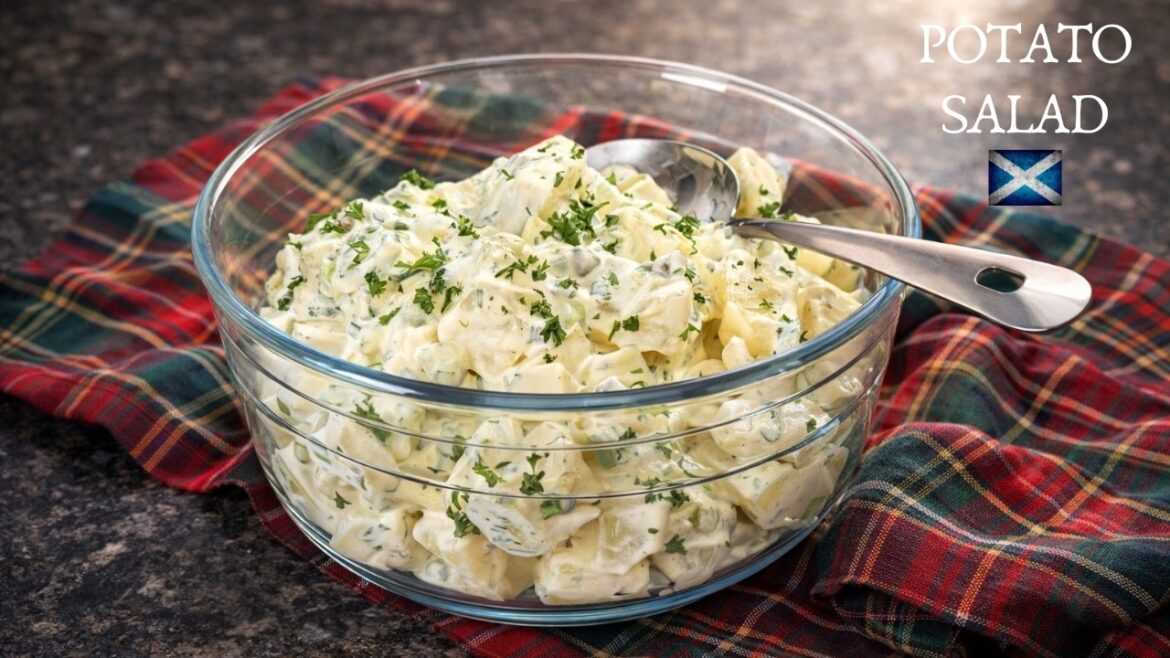Easy Creamy Potato Salad | The BEST Potato Side Dish