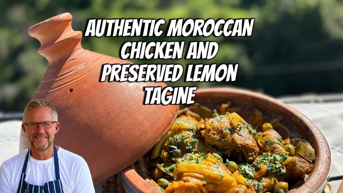 Authentic Moroccan Chicken and Preserved Lemon Tagine