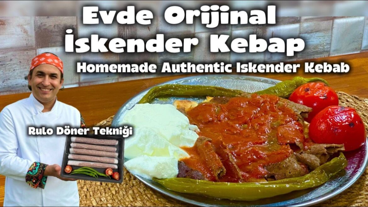 Evde İskender Böyle Yapılır! Rulo Döner ve Sos Tekniği ile Lokanta Tadında | Viral Döner! Evde İskender Böyle Yapılır! Rulo Döner ve Sos Tekniği ile Lokanta Tadında | Viral Döner!