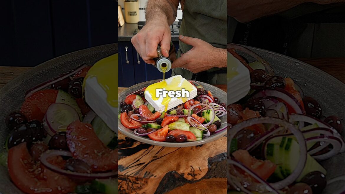 My Favourite Way to Make Greek Salad