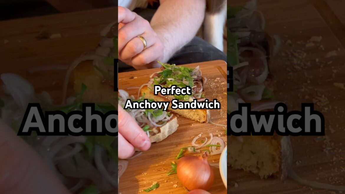 Marco Pierre White’s Perfect Anchovy Sandwich