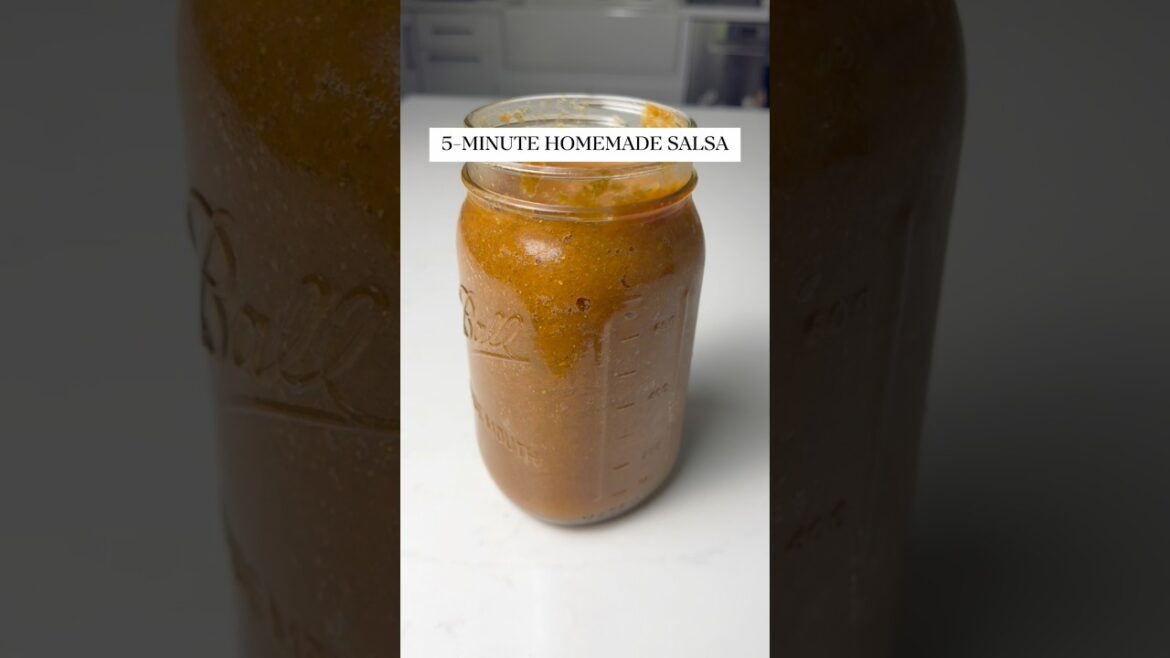 The Best 5-Minute Homemade Salsa