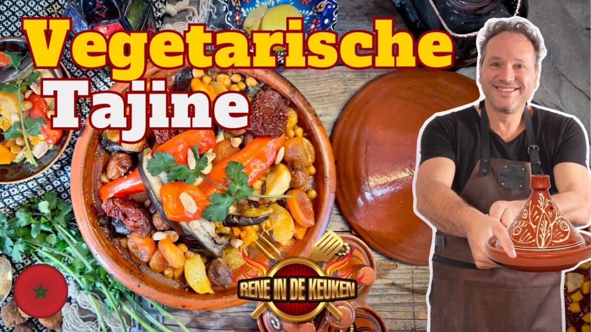 Marokkaanse Vegetarische Tajine - Warm & Kruidig Comfortfood