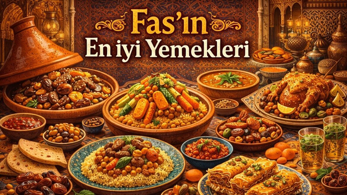 Fas’ın En Ünlü Lezzetleri: Sokak Yemeklerinden Saray Yemeklerine Fas'ın En Ünlü Lezzetleri: Sokak Yemeklerinden Saray Yemeklerine
