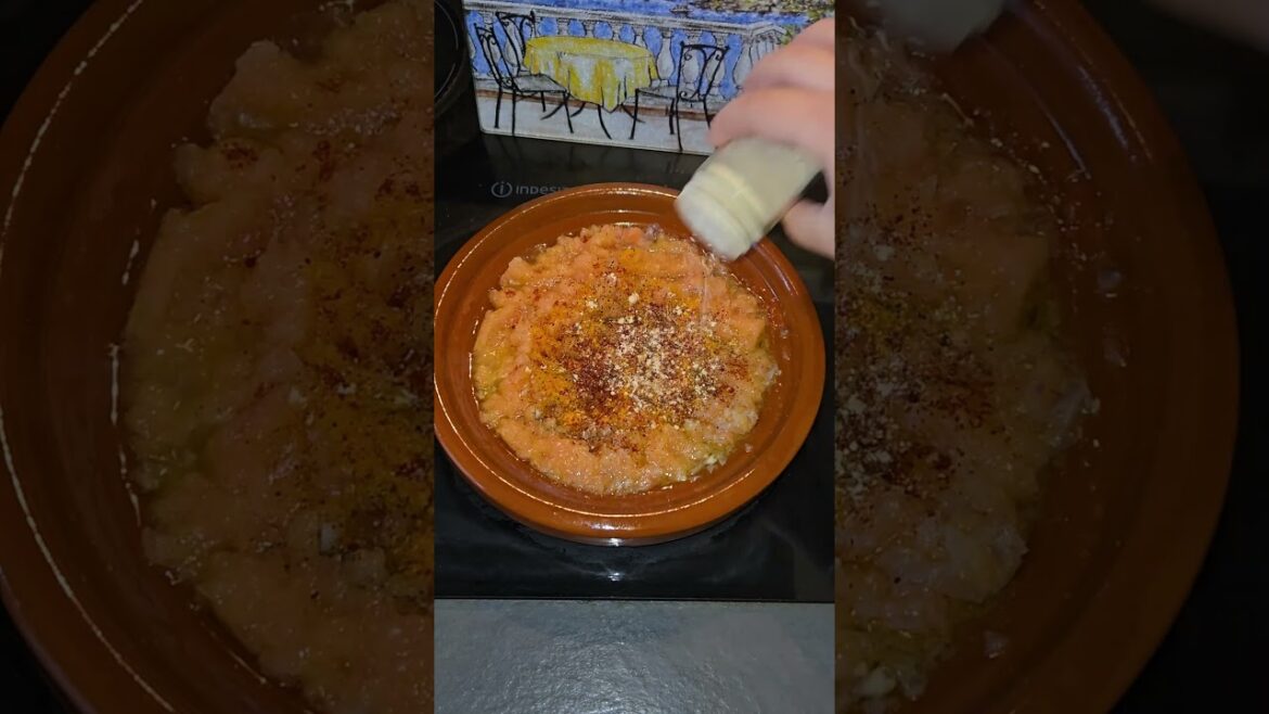 Moroccan Kefta Tagine with Tomato Sauce and Egg