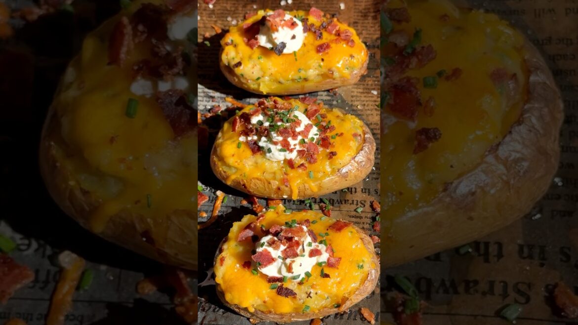 Crispy, Cheesy, Bacon-Loaded Potatoes