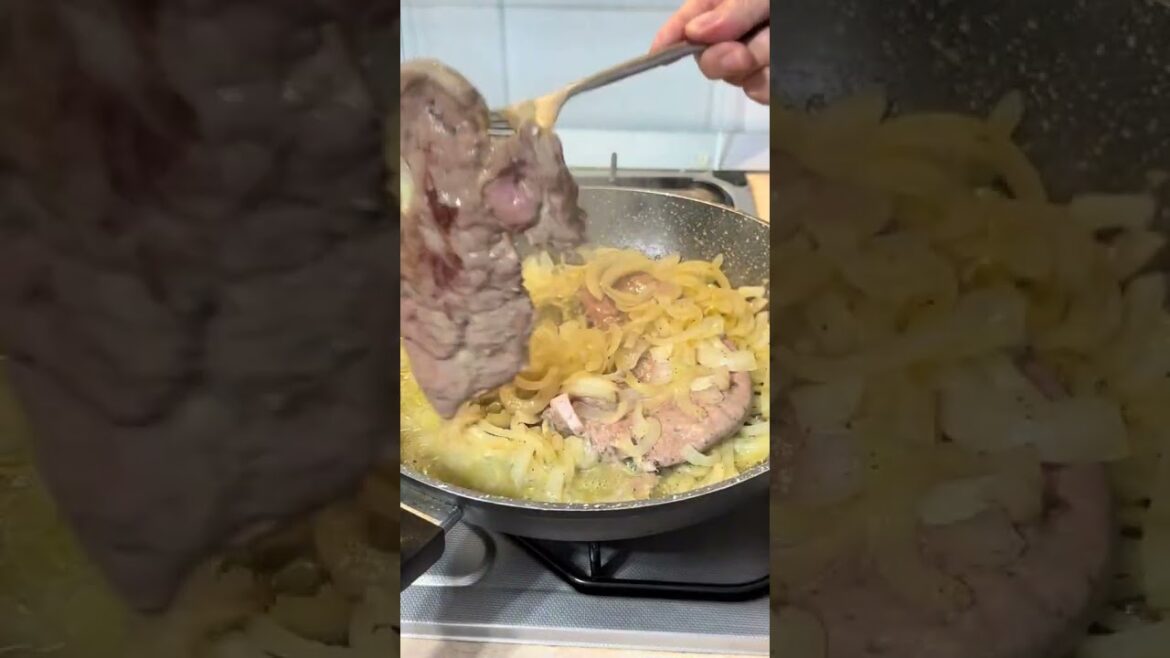 #superfood #healthyfood #fegato #ricetta#foryou #explorepage#viralvideo #foodreels#rossellainpadella