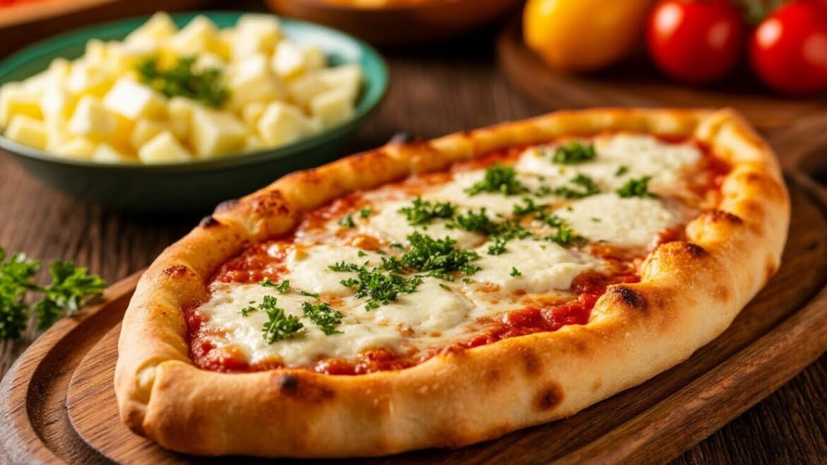 Turkish Pide at Home | Step-by-Step Dough & Filling Recipe