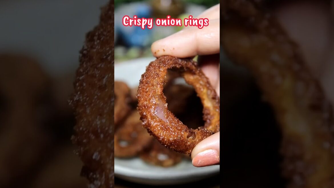 Onion Rings Recipe | Crispy Fried Onion Rings | Viral Snack