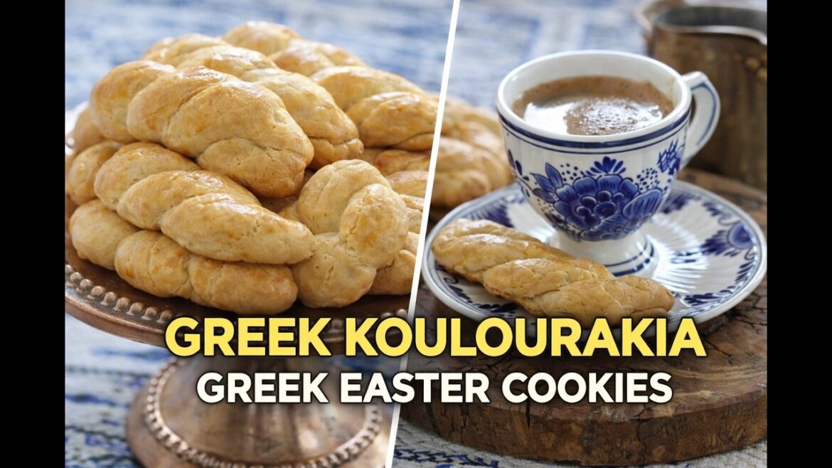 Easter Cookies (Greek Koulourakia)
