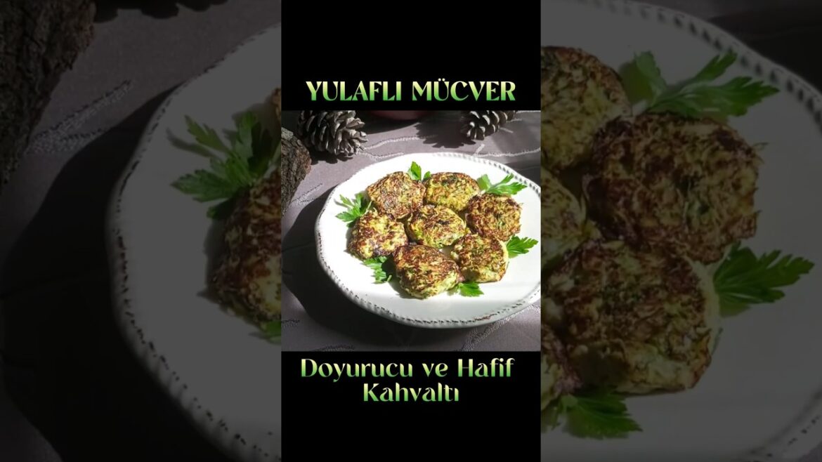 The Lightest Version of Mücver (Turkish Fritters)