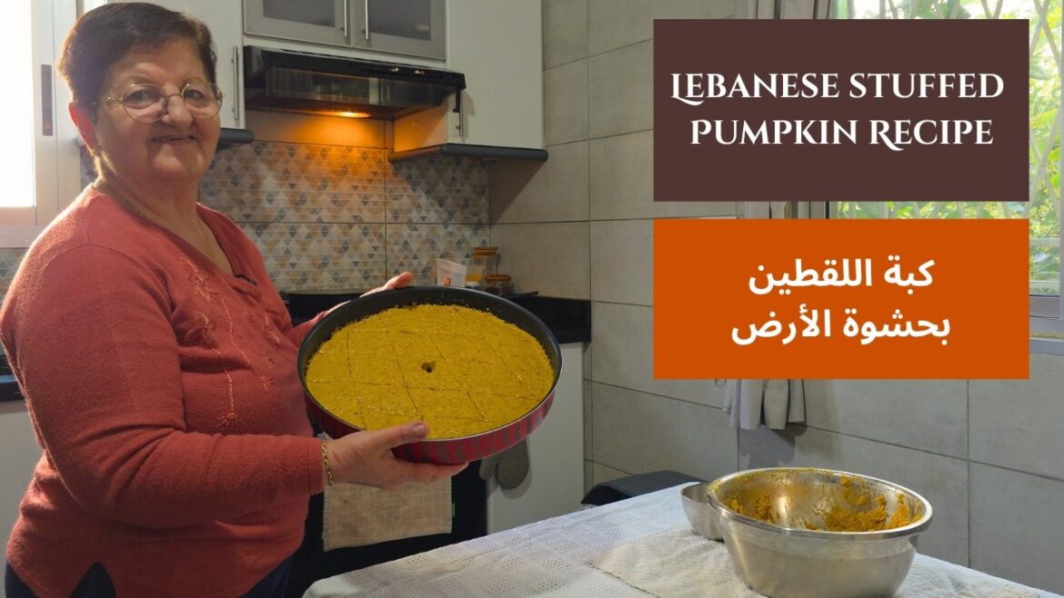 Pumpkin Kibbeh Recipe A Hidden Lebanese Gem You Must Try كبة اللقطين بحشوة الأرض جوز وبصل وزبيب