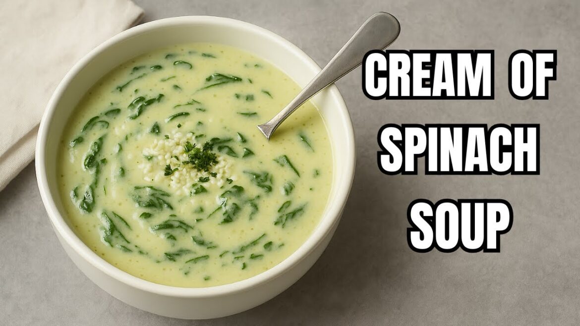 Easy Spinach Soup Recipe | Warm, Creamy & Comforting